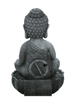 Load image into Gallery viewer, 21.5&quot; H Sitting Buddha Fountain W/White LED
