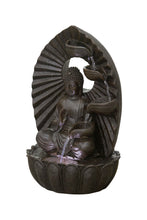 Load image into Gallery viewer, Stacking Bowls Buddha Fountain W/Wt LED

