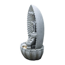 Load image into Gallery viewer, LED Buddha Cascade Water Fountain
