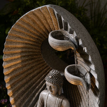 Load image into Gallery viewer, LED Buddha Cascade Water Fountain
