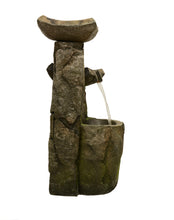 Load image into Gallery viewer, Cascading Fountain with 3 Warm White LED Lights
