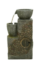 Load image into Gallery viewer, 22&quot; Rock Fountain with 3 Cool White LEDS
