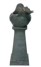 Load image into Gallery viewer, Lighted Bird Bath Fountain Outdoor with Warm White LEDS
