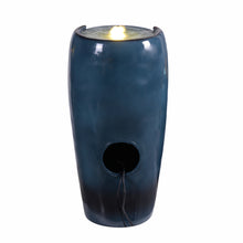 Load image into Gallery viewer, 28.5&quot; Bubbling Water Fountain W/LEDs Indoor/Outdoor Use
