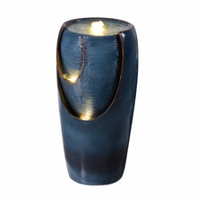 Load image into Gallery viewer, 28.5&quot; Bubbling Water Fountain W/LEDs Indoor/Outdoor Use
