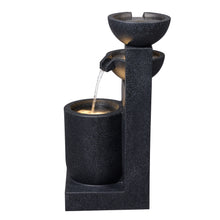 Load image into Gallery viewer, LED Modern Tiered Bowl Fountain

