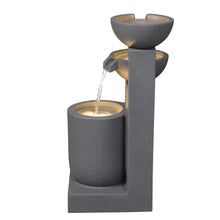 Load image into Gallery viewer, LED Modern Tiered Bowl Fountain
