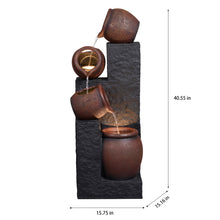 Load image into Gallery viewer, LED Cascading Urn Fountain
