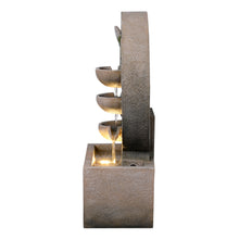 Load image into Gallery viewer, LED Hummingbird Cascading Bowl Fountain
