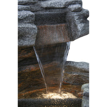 Load image into Gallery viewer, LED 4-Tier Stacked Rock Water Fountain
