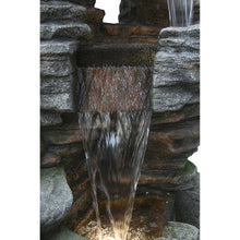 Load image into Gallery viewer, LED 4-Tier Stacked Rock Water Fountain
