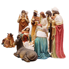 Load image into Gallery viewer, Nativity 11 Piece Set - Large 47&quot; H
