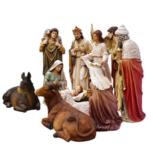 Load image into Gallery viewer, Nativity 11 Piece Set - Large 39&quot; H
