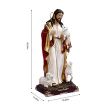 Load image into Gallery viewer, 39in Good Shepherd Figure Religious Decor Indoor/Outdoor
