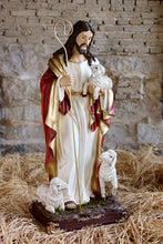 Load image into Gallery viewer, 39in Good Shepherd Figure Religious Decor Indoor/Outdoor
