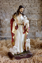 Load image into Gallery viewer, 39in Good Shepherd Figure Religious Decor Indoor/Outdoor
