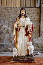 Load image into Gallery viewer, 39in Good Shepherd Figure Religious Decor Indoor/Outdoor
