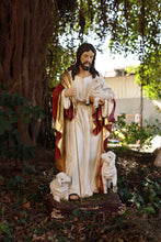 Load image into Gallery viewer, 39in Good Shepherd Figure Religious Decor Indoor/Outdoor
