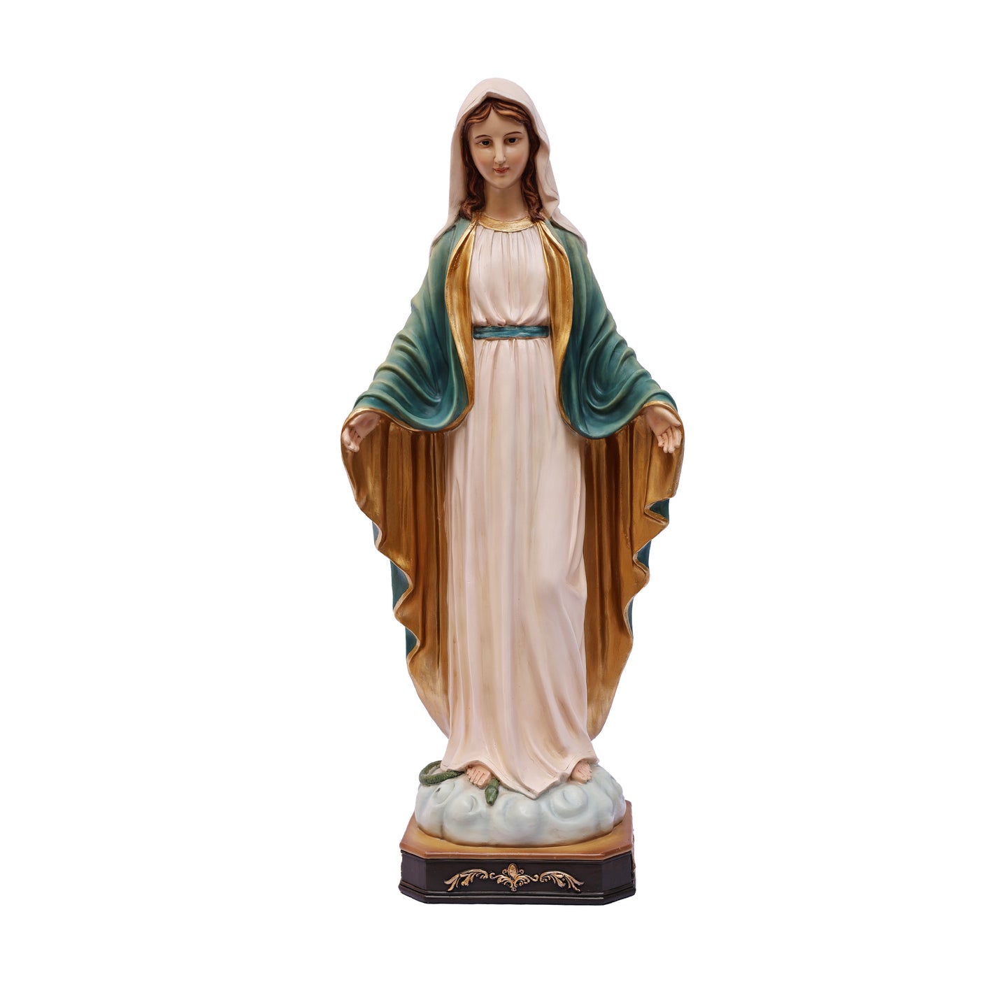 12in Virgin Mary Figure Statue Religious Decor