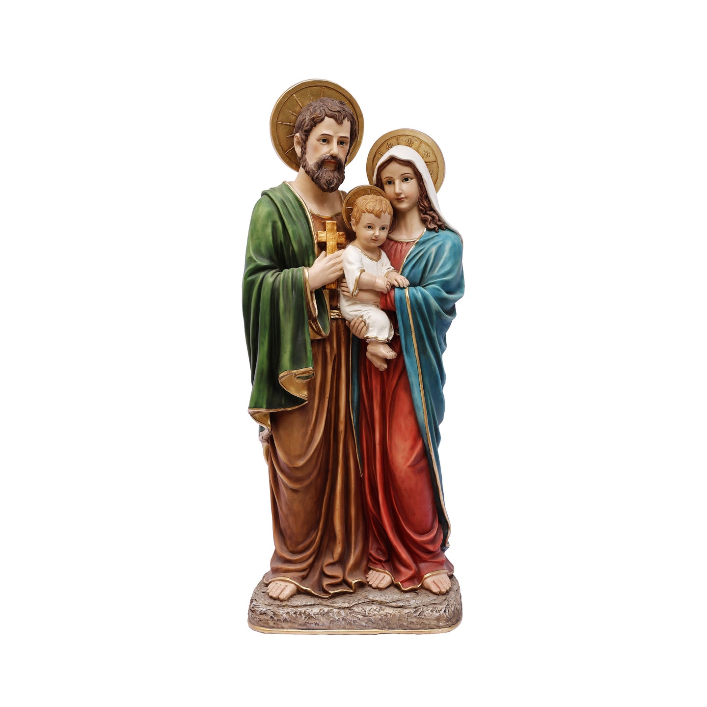 33in Holy Family Figure Statue Religious Decor Indoor/Outdoor