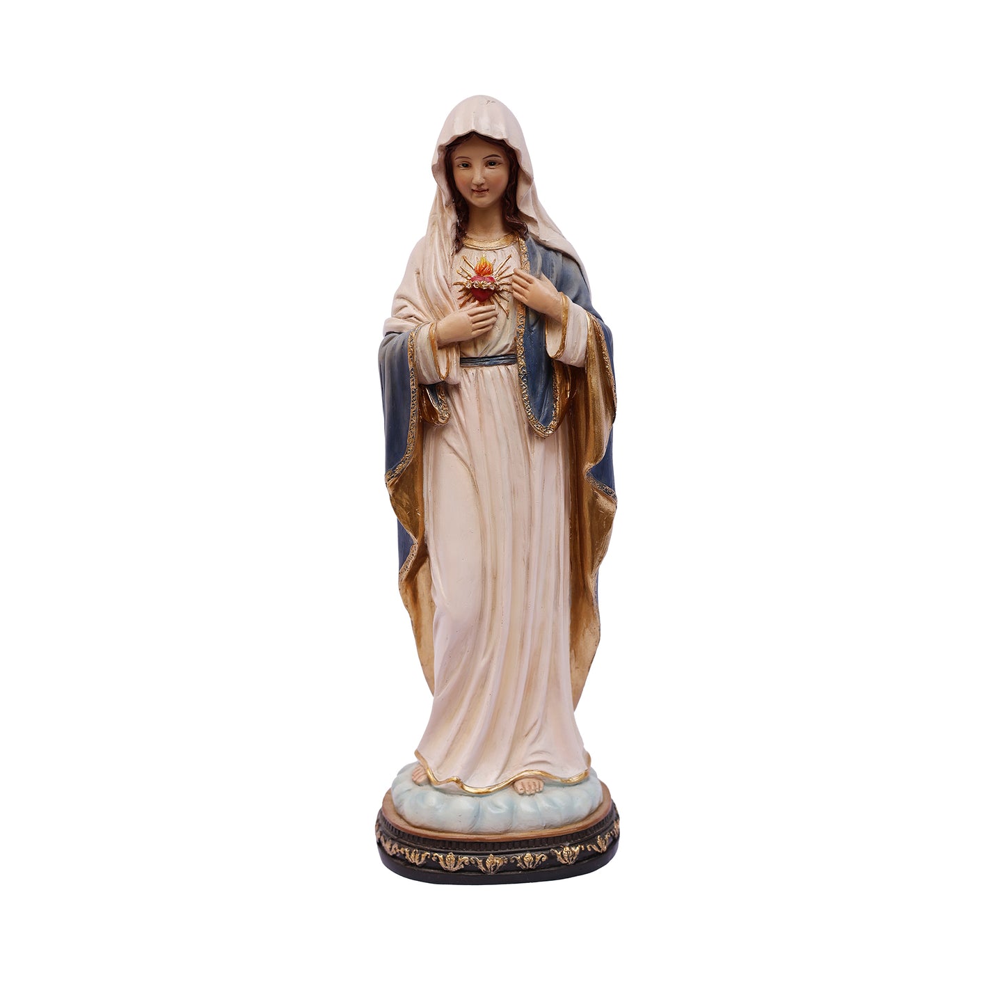 12 in Sacred Heart Mary Statue Religious Decor