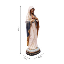 Load image into Gallery viewer, 12 in Sacred Heart Mary Statue Religious Decor
