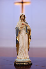 Load image into Gallery viewer, 12 in Sacred Heart Mary Statue Religious Decor
