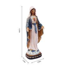 Load image into Gallery viewer, 12 in Sacred Heart Mary Statue Open Hands Religious Decor
