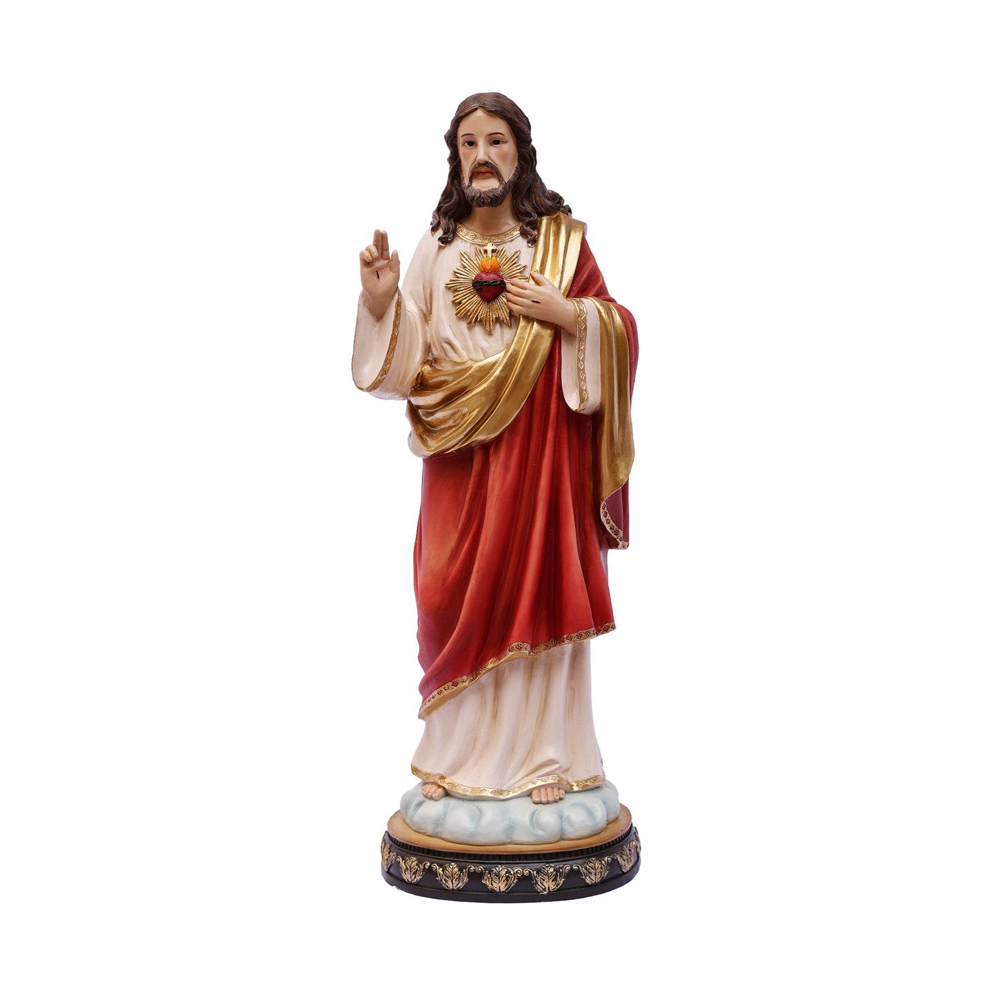 24 in Sacred Heart of Jesus Statue Religious Decor Indoor/Outdoor