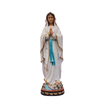 Load image into Gallery viewer, 24&quot; Our Lady of Lourdes Statue Mary Figure Religious Decor Indoor/Outdoor
