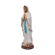 Load image into Gallery viewer, 24&quot; Our Lady of Lourdes Statue Mary Figure Religious Decor Indoor/Outdoor
