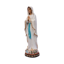 Load image into Gallery viewer, 24&quot; Our Lady of Lourdes Statue Mary Figure Religious Decor Indoor/Outdoor
