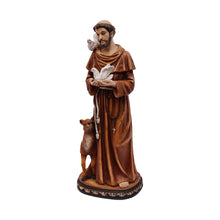 Load image into Gallery viewer, 12in St. Francis of Assis Statue Religious Decor

