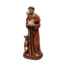 Load image into Gallery viewer, 12in St. Francis of Assis Statue Religious Decor
