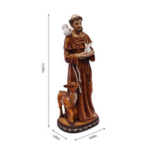 Load image into Gallery viewer, 12in St. Francis of Assis Statue Religious Decor
