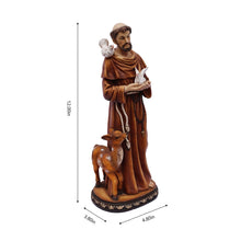 Load image into Gallery viewer, 12in St. Francis of Assis Statue Religious Decor
