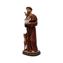 Load image into Gallery viewer, 24in St. Francis of Assis Statue Religious Decor Indoor/Outdoor
