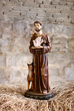 Load image into Gallery viewer, 24in St. Francis of Assis Statue Religious Decor Indoor/Outdoor
