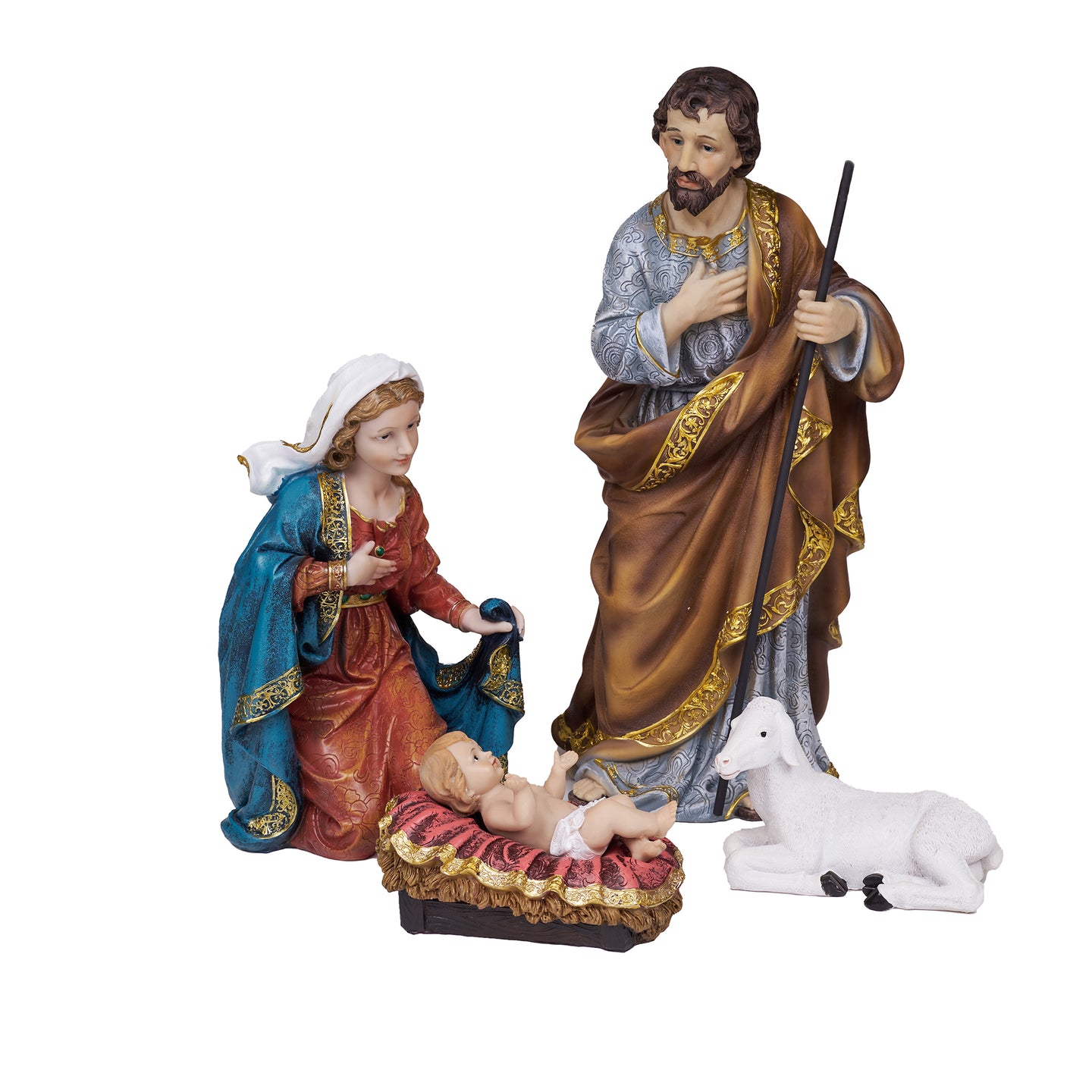 Nativity-4 Pc Set 18 Inch H