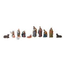 Load image into Gallery viewer, Nativity &amp; Three Wise Men 11 Pc/Set 8 Inch H
