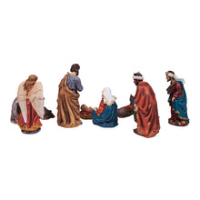 Load image into Gallery viewer, 11 Pc Nativity &amp; Three Wise Men Figurine Set
