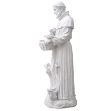 Load image into Gallery viewer, Saint Francis with Squirrels Statue
