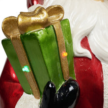 Load image into Gallery viewer, Santa Lamp Post with 22 LEDs
