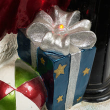 Load image into Gallery viewer, Santa Lamp Post with 22 LEDs
