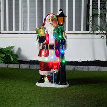Load image into Gallery viewer, Santa Lamp Post with 22 LEDs
