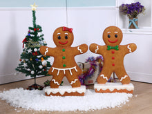 Load image into Gallery viewer, Gingerbread Boy Statue
