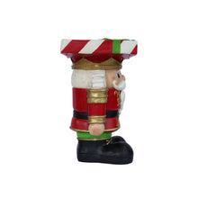 Load image into Gallery viewer, Lighted Nutcracker Soldier Christmas Side Table Decor Battery Operated Indoor Use Only

