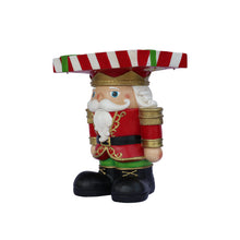 Load image into Gallery viewer, Lighted Nutcracker Soldier Christmas Side Table Decor Battery Operated Indoor Use Only
