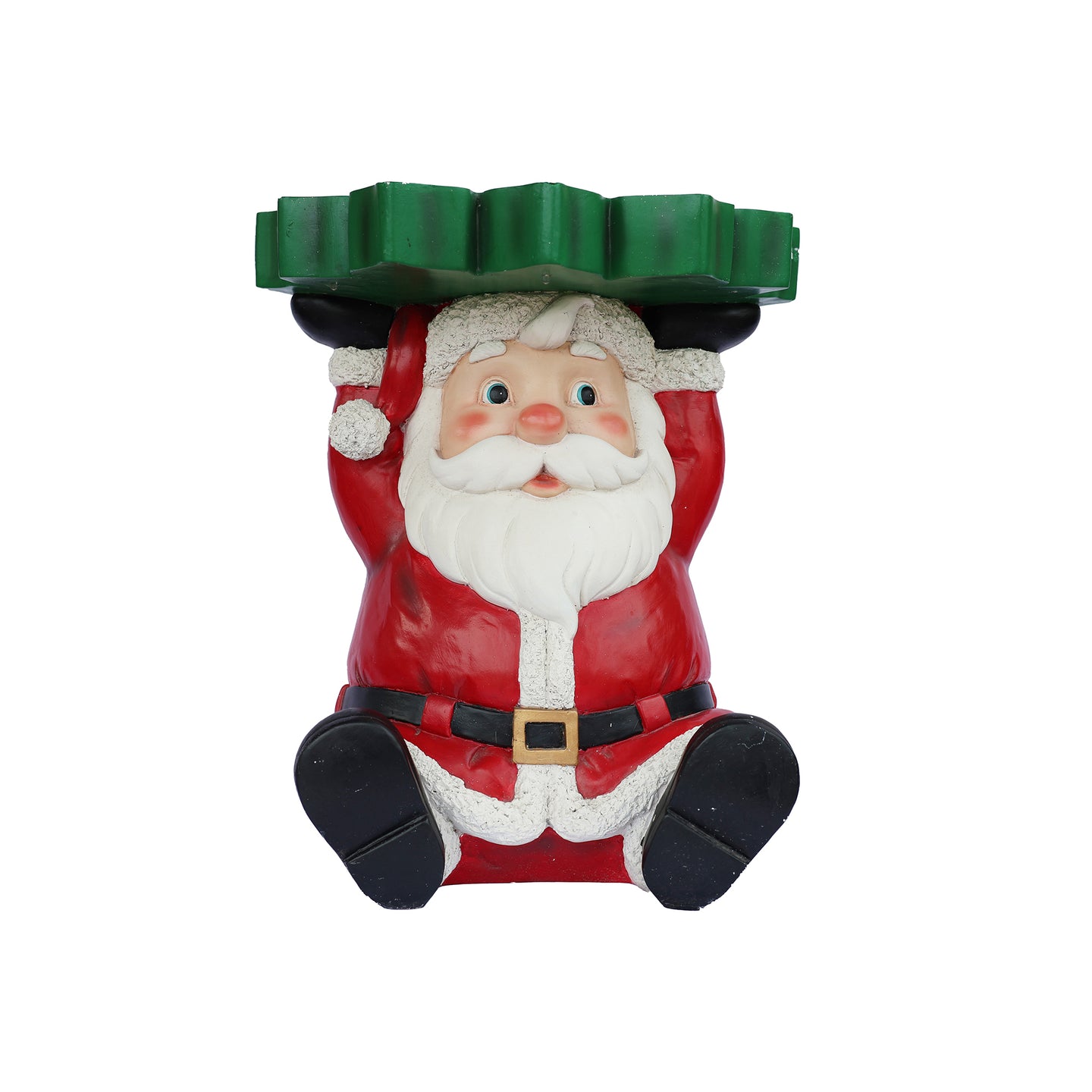 Lighted Santa Christmas Side Table Decor Battery Operated Indoor Use Only