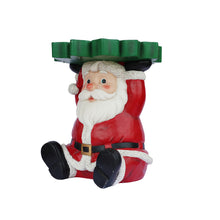 Load image into Gallery viewer, 85187-C - Lighted Santa Christmas Side Table Decor Battery Operated Indoor Use Only
